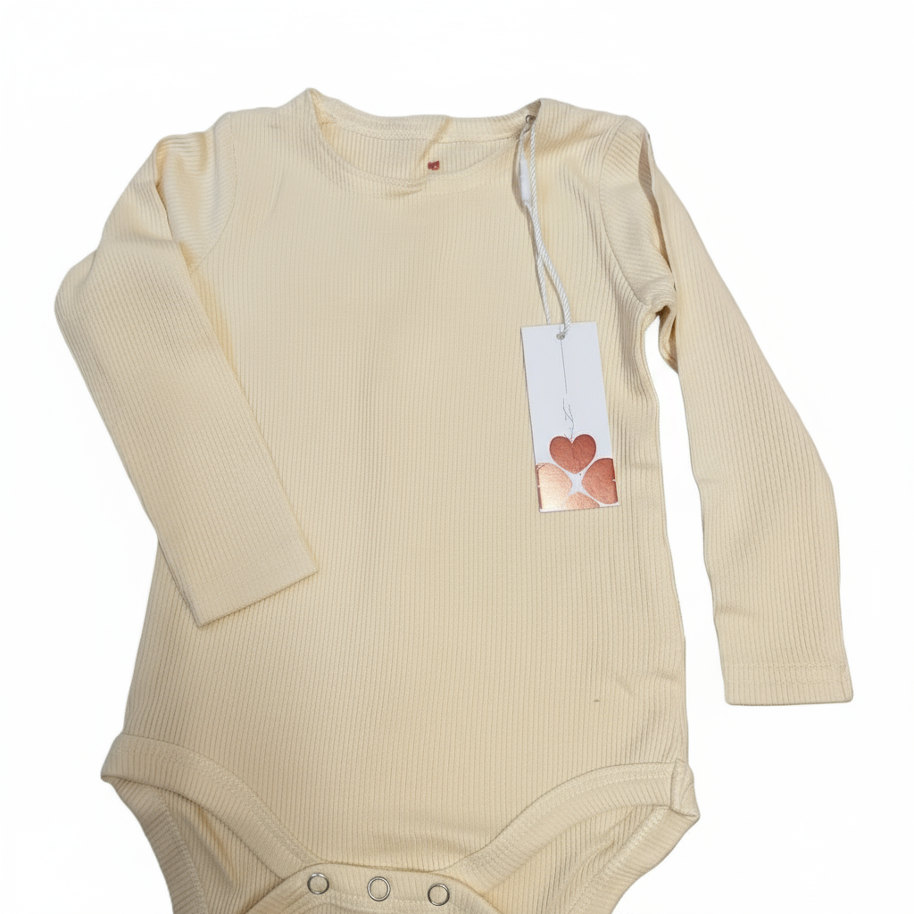 Harti Baby Ribbed Long Sleeve Onesie