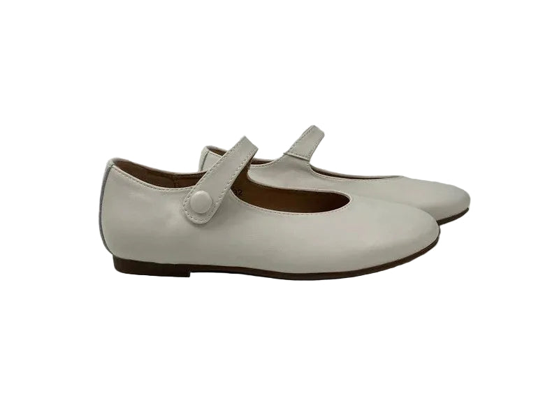 Girls Button Mary Jane Shabbos Shoe- 22 & 36 Only