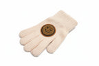 Kids Winter Smiley Patch Gloves