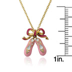 Ballet Slipper Necklace