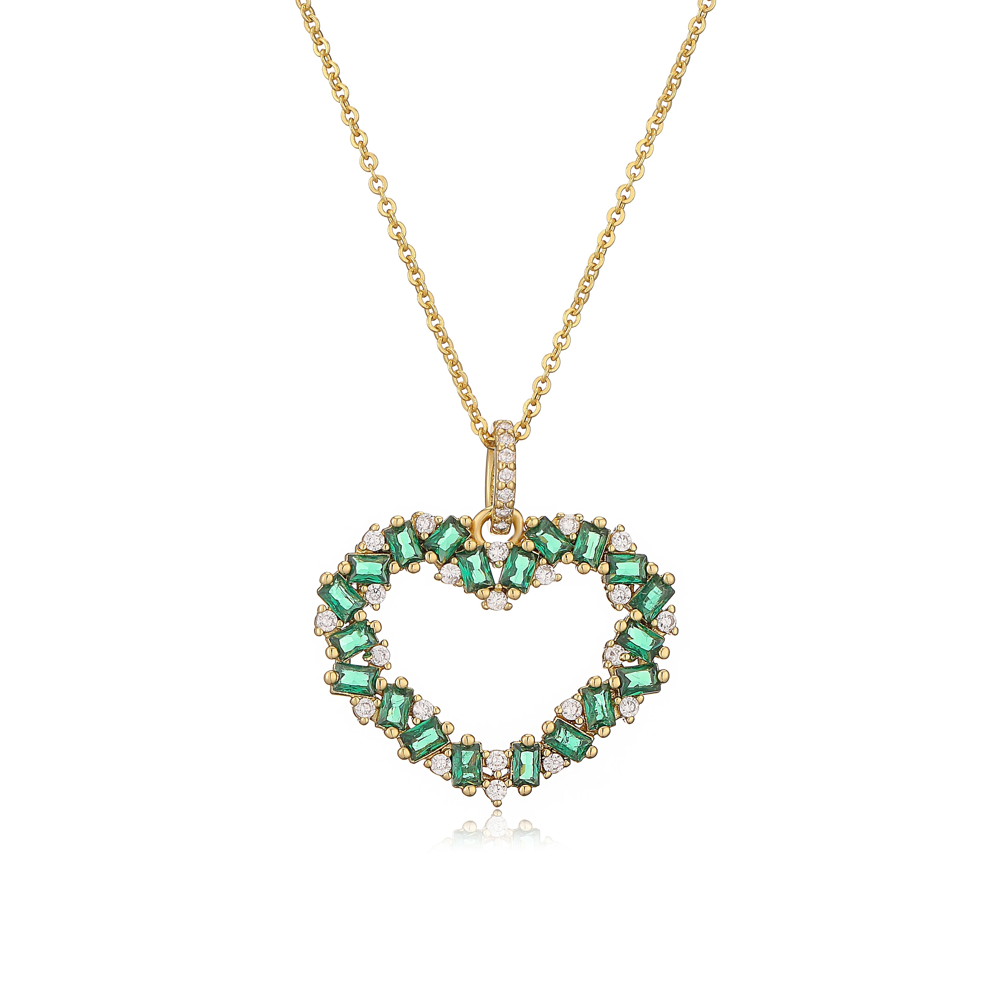 Heart Encrusted Necklace
