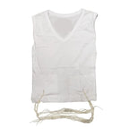 Mefoar Judaica Boys  T- Shirt Undershirt Tzitzis V- Neck