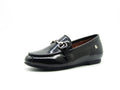 Veneziani Luca Black Shiny Leather Shabbos Shoe