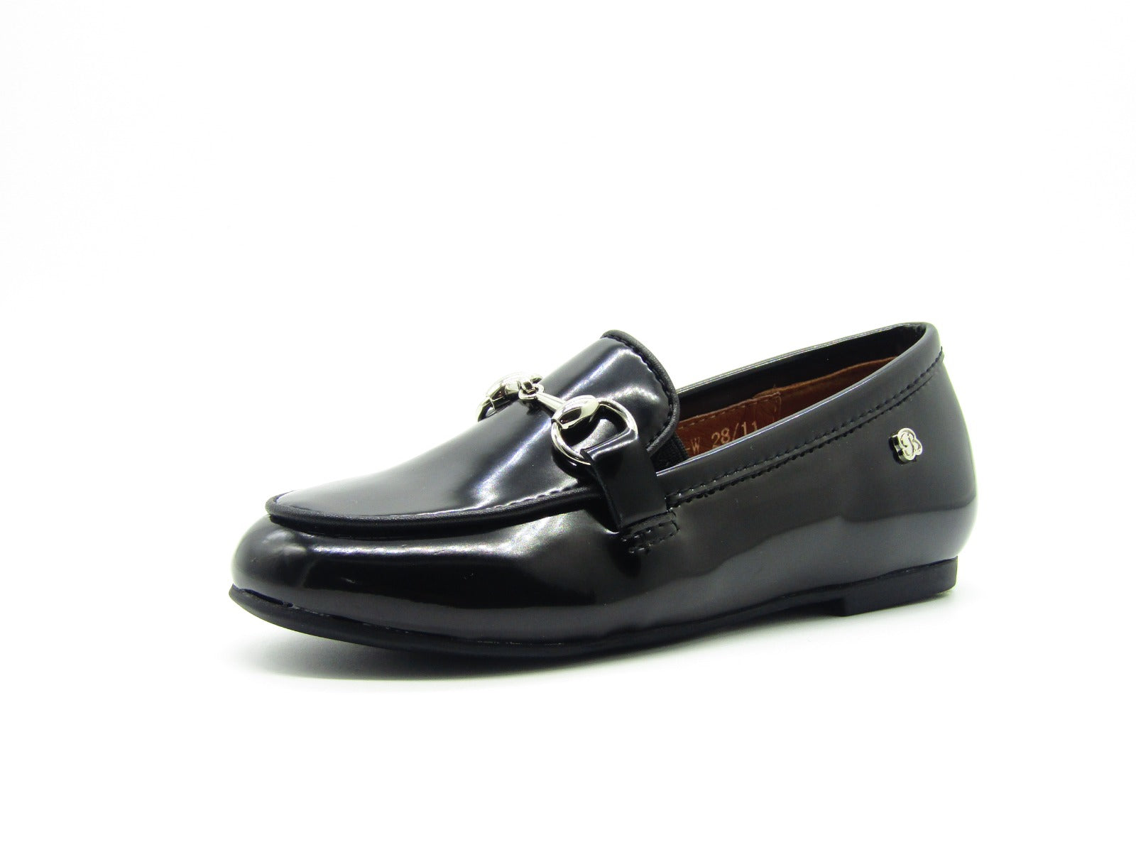 Veneziani Luca Black Shiny Leather Shabbos Shoe