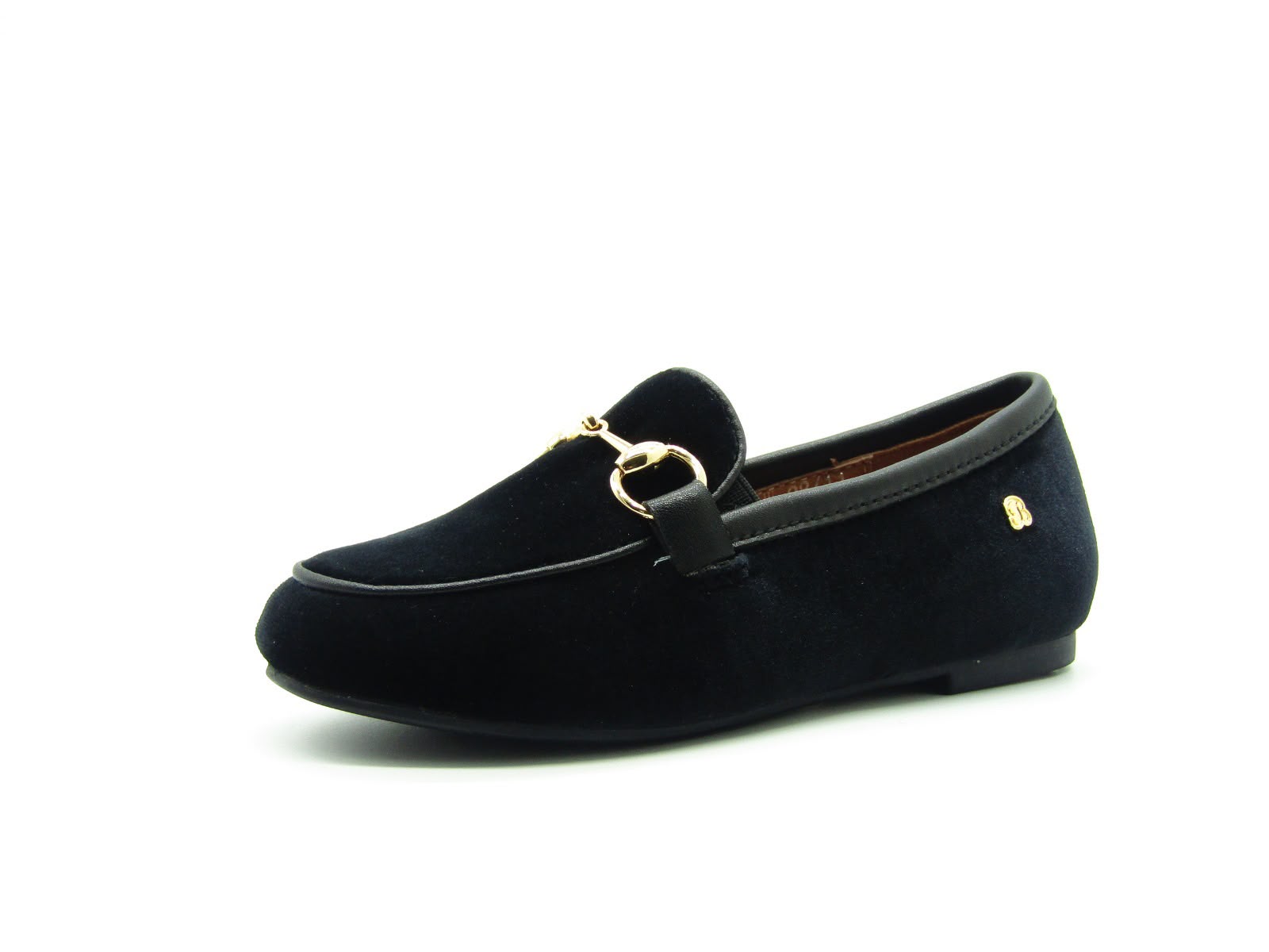 Veneziani Luca Black Velvet Shabbos Shoe