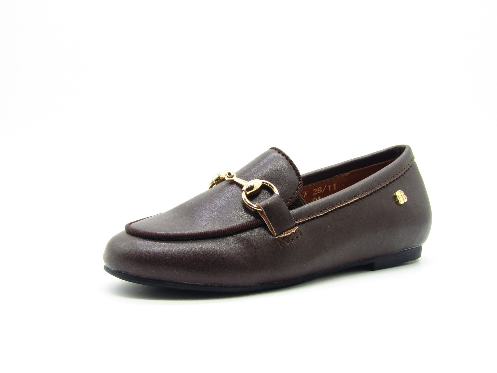 Veneziani Luca Boys Brown Leather Shabbos Shoe