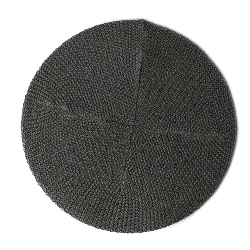Ligtweight Waffle Knit Beret
