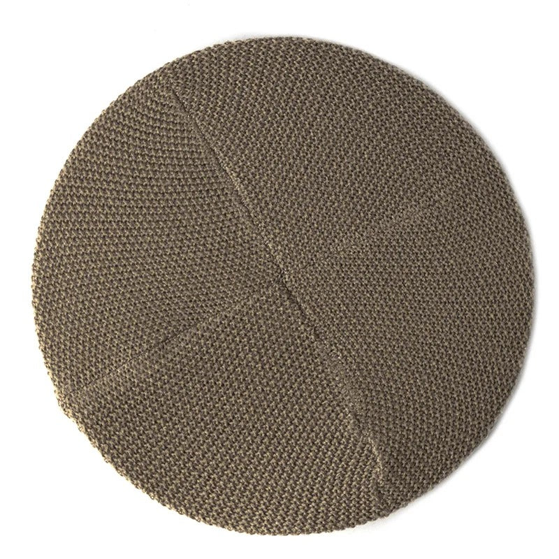 Ligtweight Waffle Knit Beret