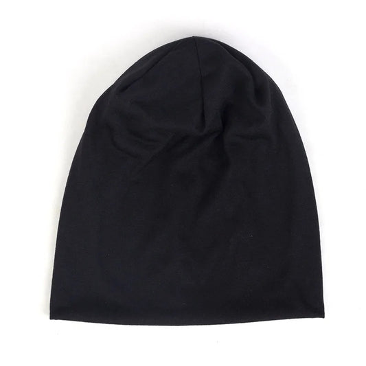 Basic Slouch Beanie- Black