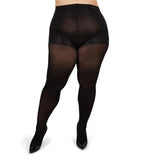 Memoi Curvy Control Top Tights- MM 2636