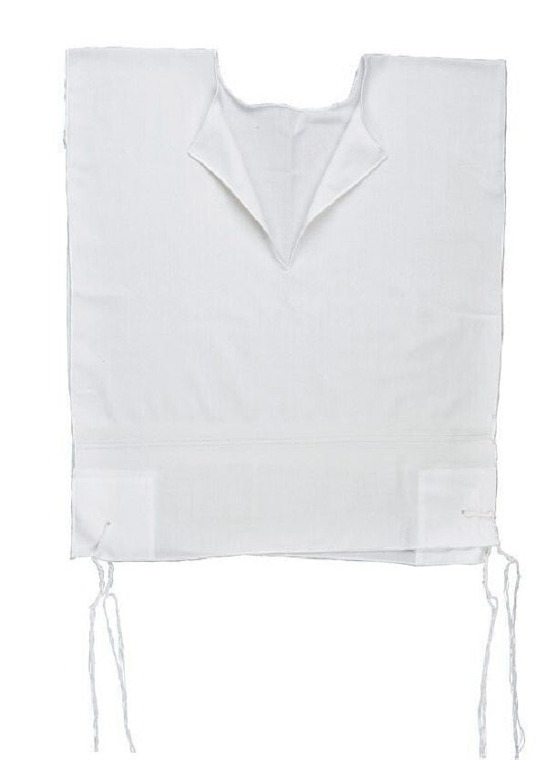 Mefoar Teen/ Men's Cotton Tzitzis V- Neck