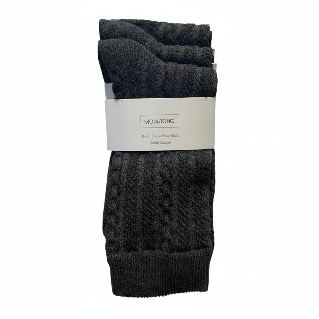 Mod and Tone Boys 3 Pack Shabbos Dress Socks