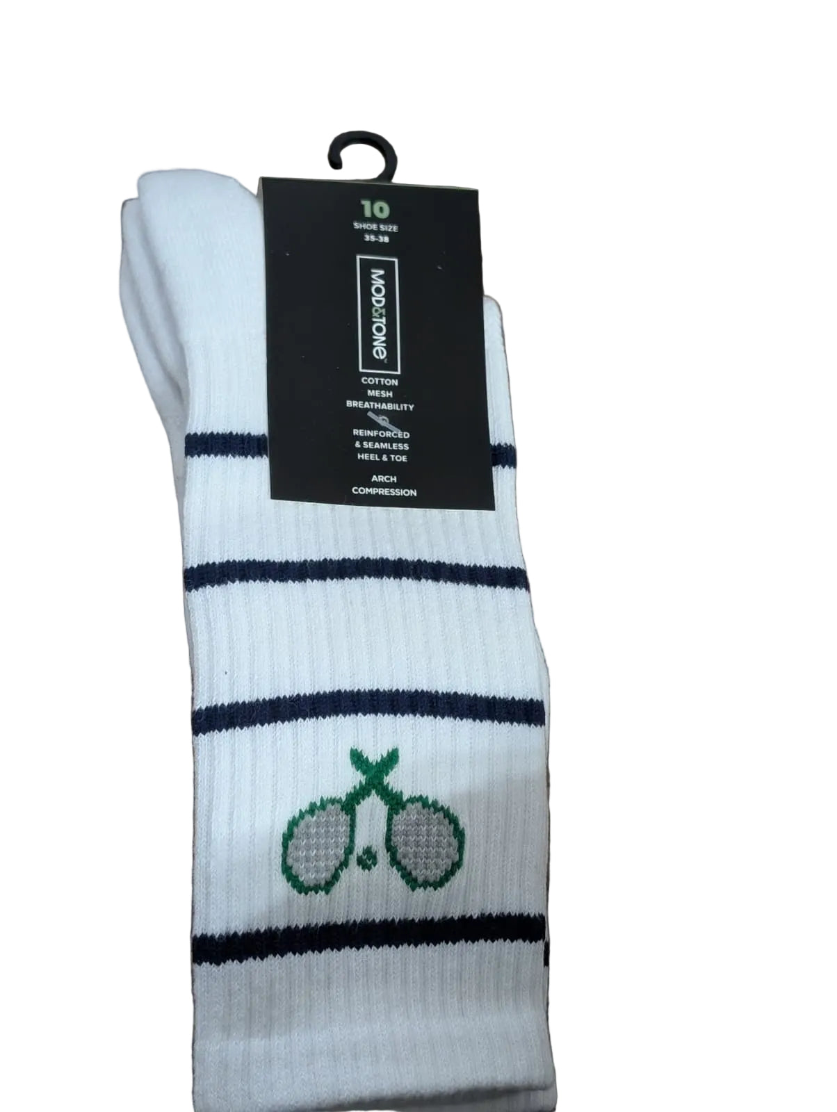 Mod & Tone Tennis Midi/ Half Knee Socks