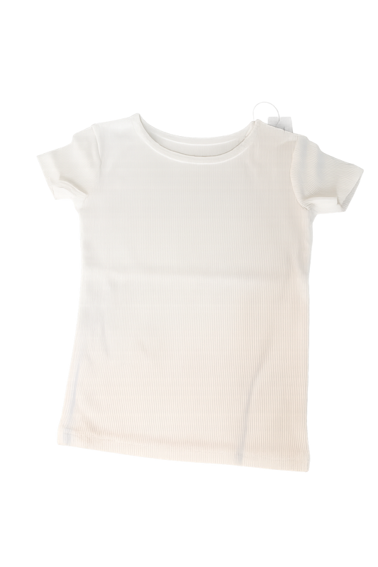 Harti Ribbed Short Sleeve Shell