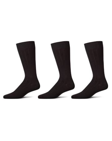Memoi Wide Ribbed Socks 3pk Men- MM-450