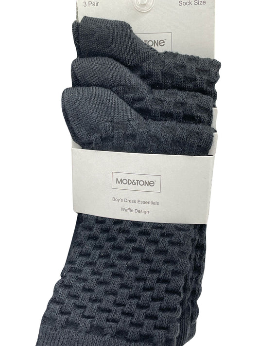 Mod and Tone Boys 3 - Pair Pack Knit Shabbos Socks