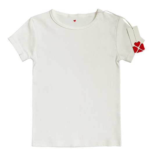 Harti Ribbed Short Sleeve Shell