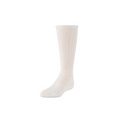 JRP Heirloom Crochet Knee Girls Shabbos Sock Winter White